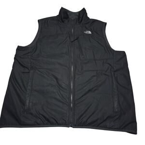 The North Face Primaloft Mens Reversible Vest Size XL Black Gray Insulated